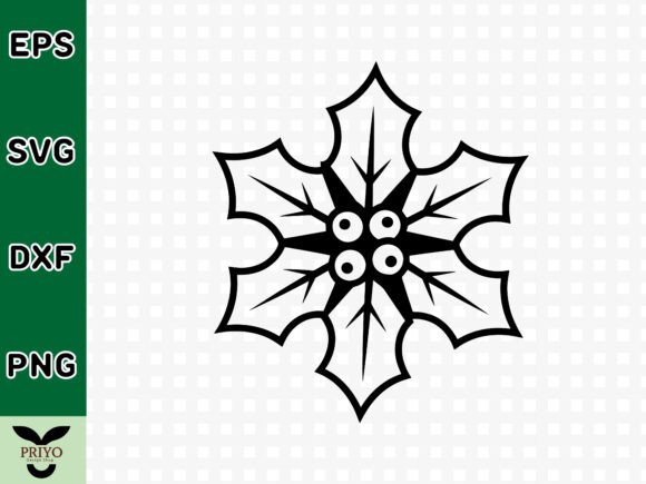Christmas Holly Berry SVG