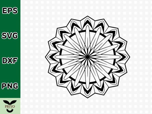 Intricate Circular Mandala SVG