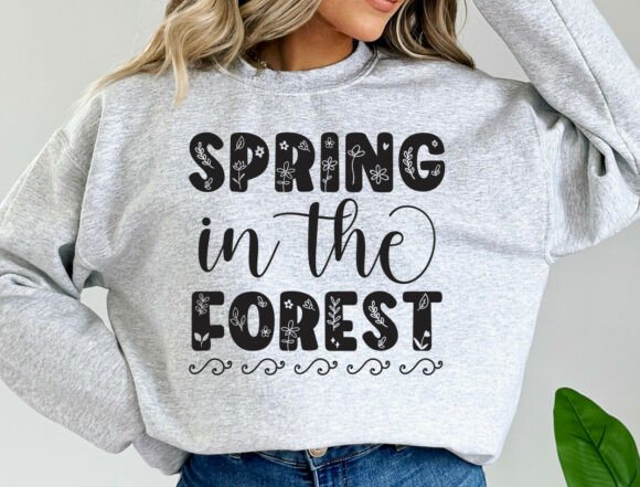 Spring in the Forest SVG