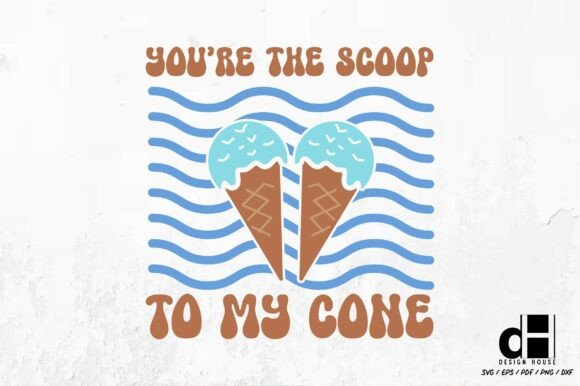 Summer Pun Ice Cream Cone SVG PNG